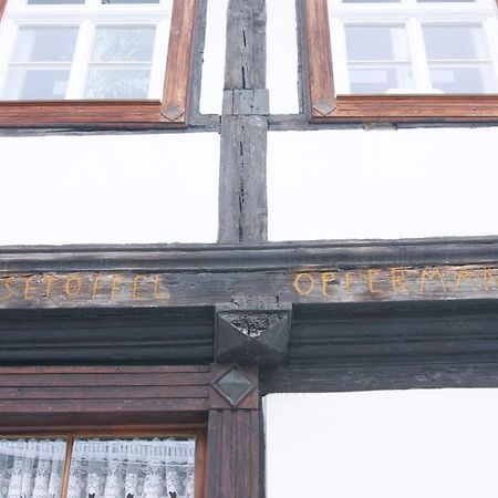 Urlaub Im Fachwerk - Das Sattlerhaus Quedlinburg Esterno foto