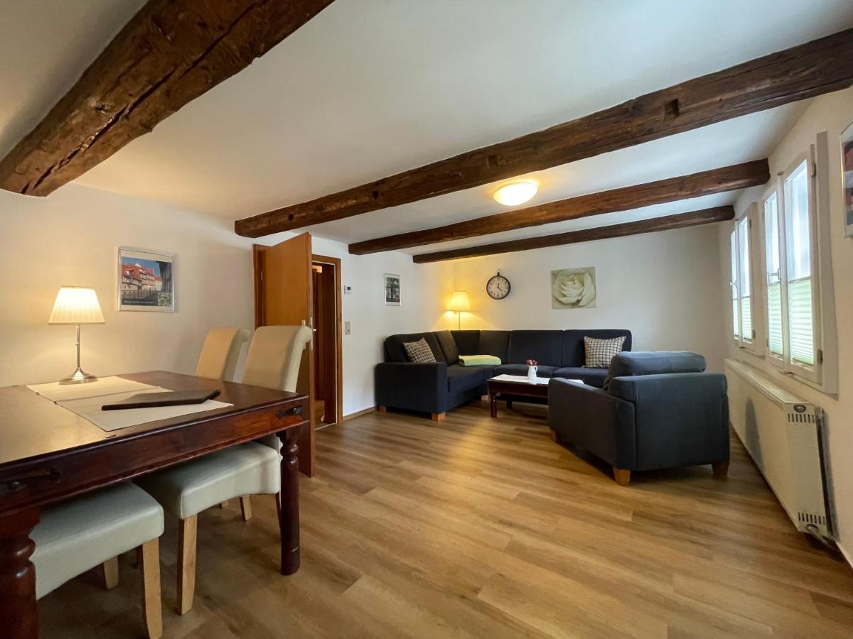 Urlaub Im Fachwerk - Das Sattlerhaus Quedlinburg Esterno foto
