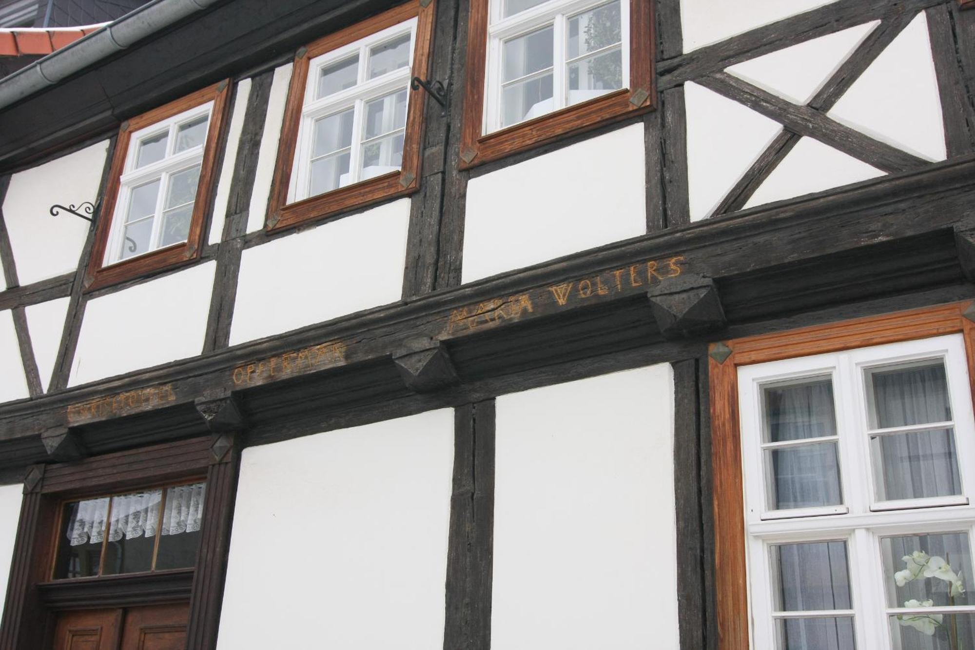 Urlaub Im Fachwerk - Das Sattlerhaus Quedlinburg Esterno foto