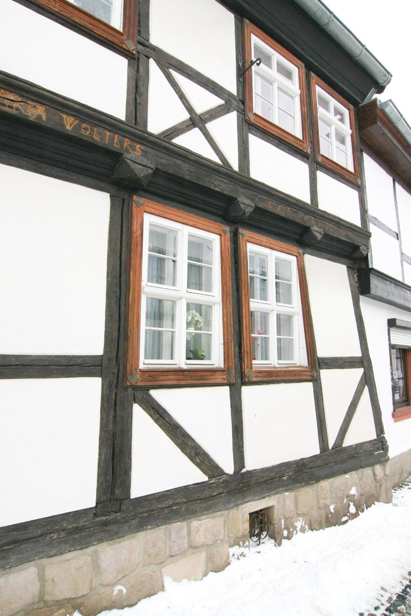 Urlaub Im Fachwerk - Das Sattlerhaus Quedlinburg Esterno foto